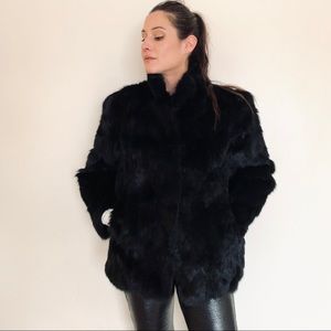 Genuine Rabbit Fur Jacket